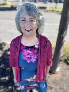 Elaine Dinwiddie, Licensed Professional Counselor, smiling outdoors