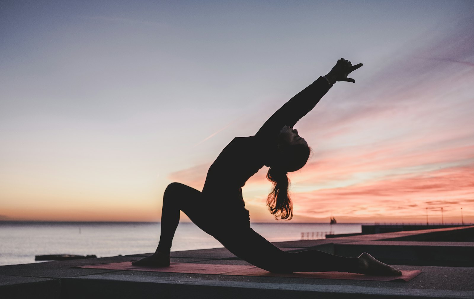 Person in peaceful meditation, representing the rest and relaxation response of the parasympathetic nervous system